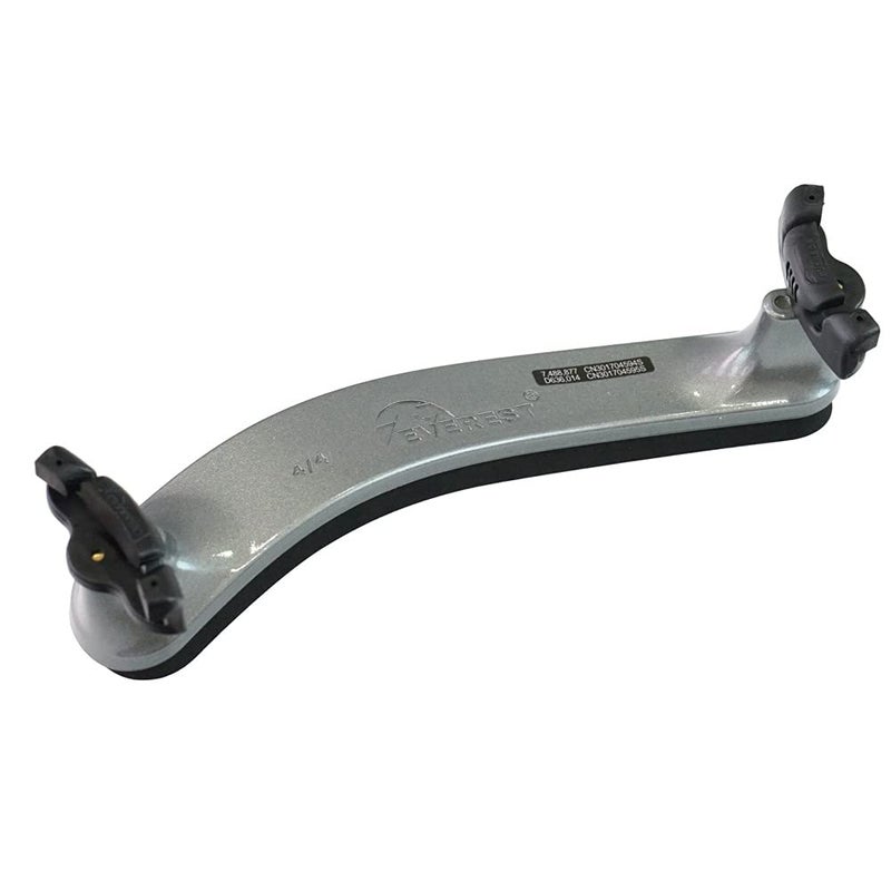 Everest Violin Shoulder Pads 4/4 Size Titanium Silver ES-4 Titanium Silver - Image 1